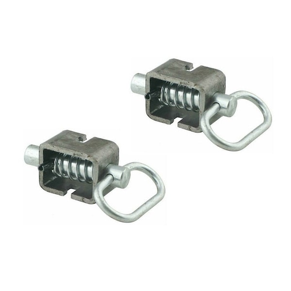 Aftermarket New WeldOn Trailer Spring Latch Set of 2 TLU32-0008 - main